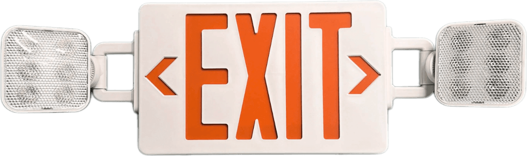LED Exit Light (w/ Light)
